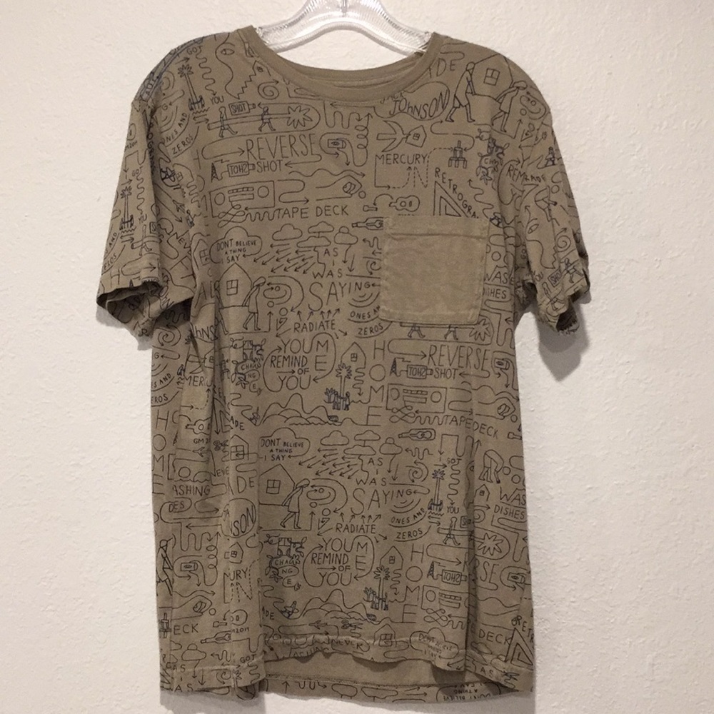 Jack Johnson tee shirt.